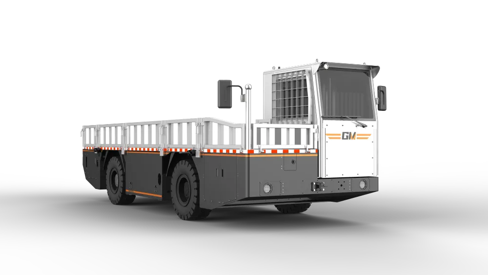 WLL-6矿用防爆锂离子蓄电池无轨胶轮车（管材运输车）