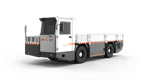 WLL-6矿用防爆锂离子蓄电池无轨胶轮车（管材运输车）